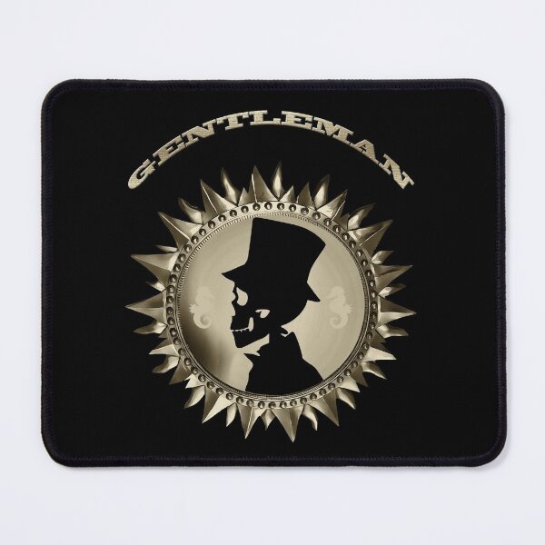 Item preview, SKULL SILHOUETTE PORTRAIT GENTLEMAN designed and sold by Astralia.