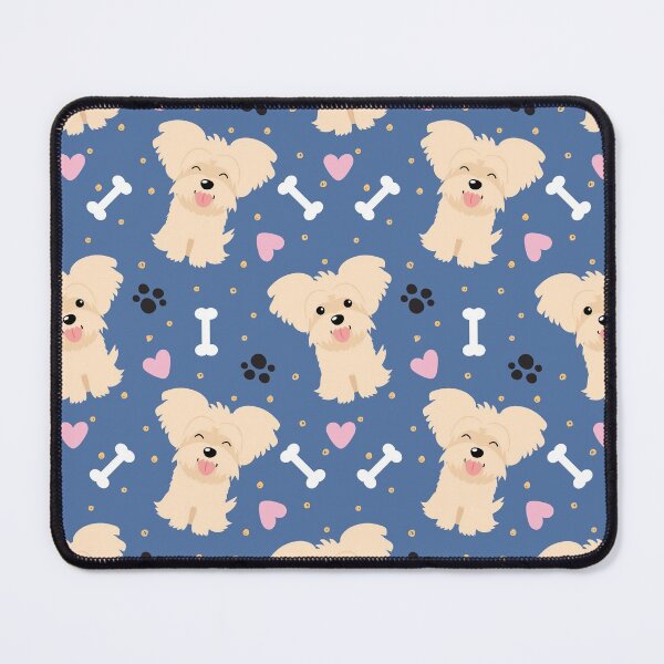 Item preview, LOVE White Morkie Yorkie designed and sold by Lulupainting.