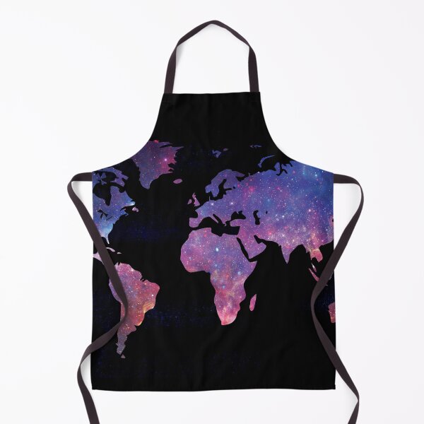 Item preview, Galaxy World Map - Stars  designed and sold by cannevas.