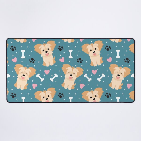 Item preview, LOVE Gold Morkie Yorkie designed and sold by Lulupainting.