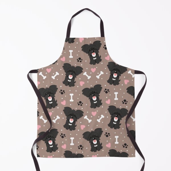 Item preview, LOVE Black and White Morkie Yorkie designed and sold by Lulupainting.
