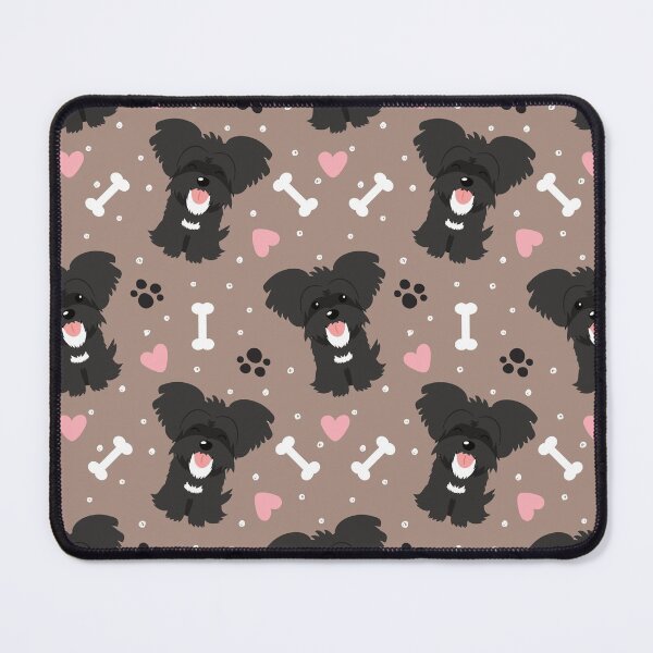 Item preview, LOVE Black and White Morkie Yorkie designed and sold by Lulupainting.