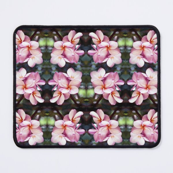 Item preview, Pink Plumeria Blossoms Bouquet Kaleidoscope Collage designed and sold by MOP-tees.