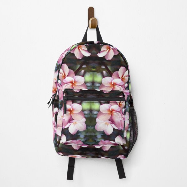 Item preview, Pink Plumeria Blossoms Bouquet Kaleidoscope Collage designed and sold by MOP-tees.