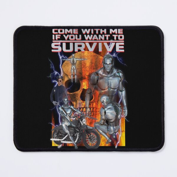 Item preview, Come With Me If You Want To SURVIVE Knock Off Terminating Robots From The Future Off Brand Boot designed and sold by blueversion.