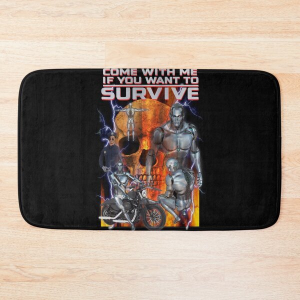 Item preview, Come With Me If You Want To SURVIVE Knock Off Terminating Robots From The Future Off Brand Boot designed and sold by blueversion.