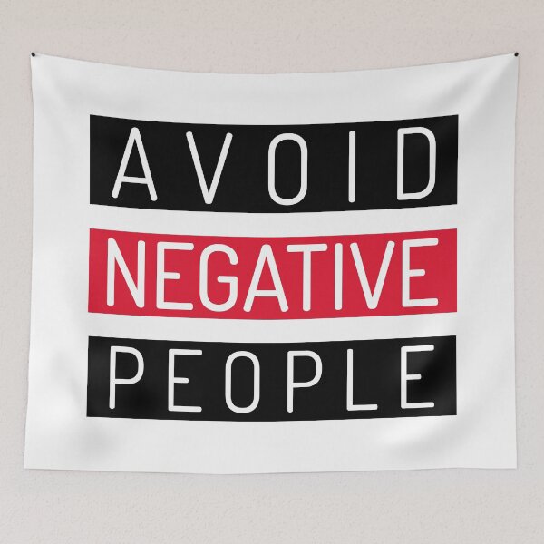 Item preview, Avoid Negative People designed and sold by YOYOCollection.