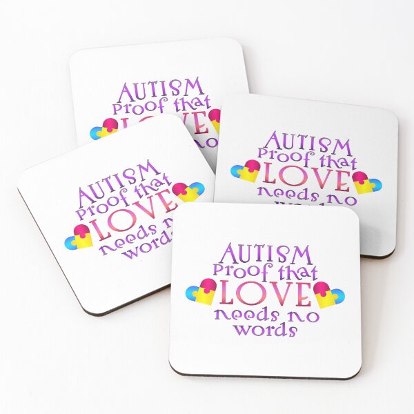 Item preview, Autism Proof That Love Needs No Words designed and sold by Hanna Kovalchuk.