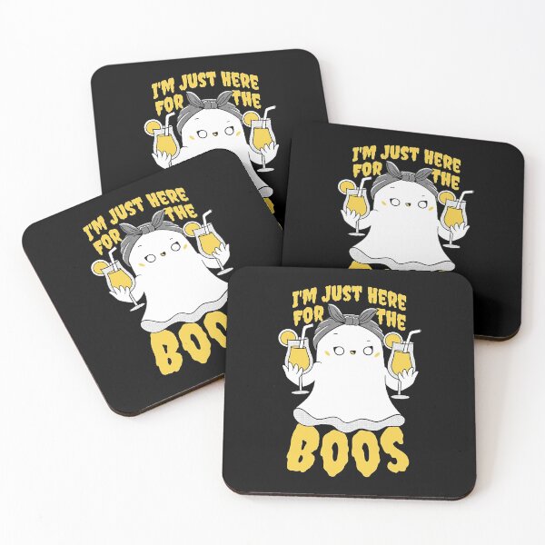 Item preview, Im Just here for the Boos - Funny Halloween Ghost   designed and sold by AndreuJaylin.