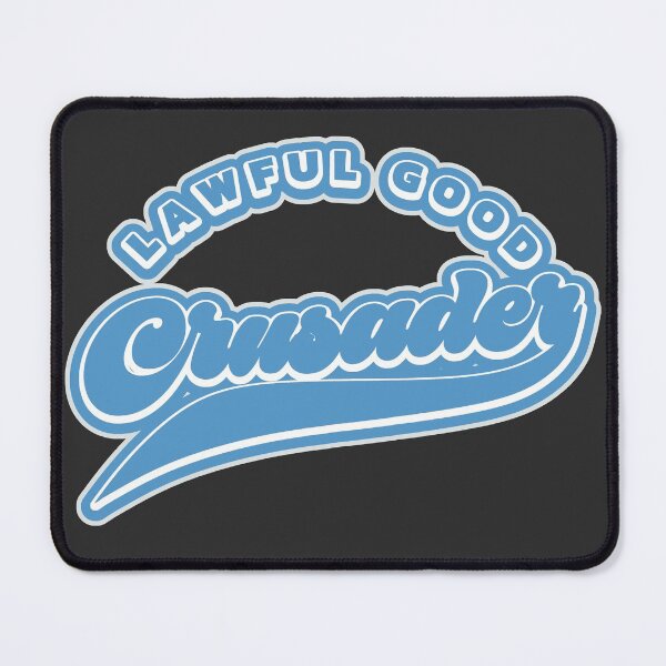 Item preview, Lawful Good Crusader - Blue designed and sold by Chubuter.