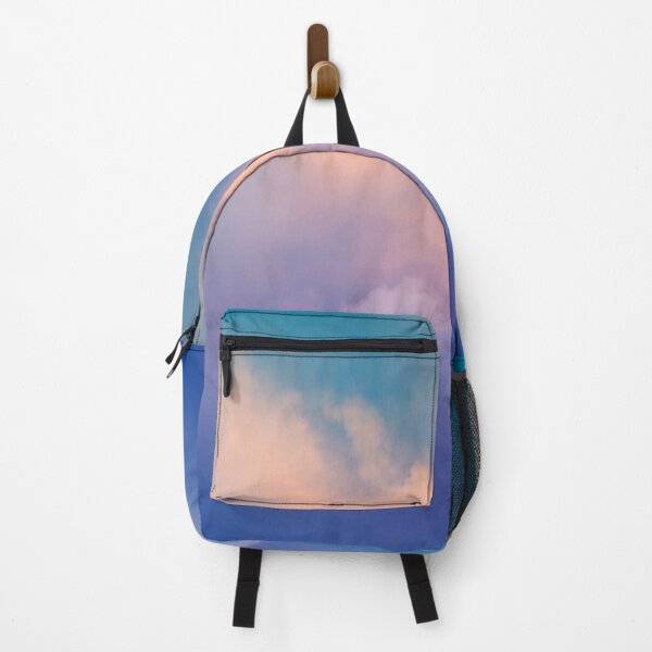 Item preview, Chic Blue Color with Gradient Rainbow Cloud designed and sold by jeanyun48.