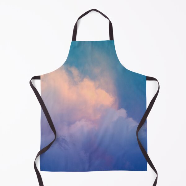 Item preview, Chic Blue Color with Gradient Rainbow Cloud designed and sold by jeanyun48.