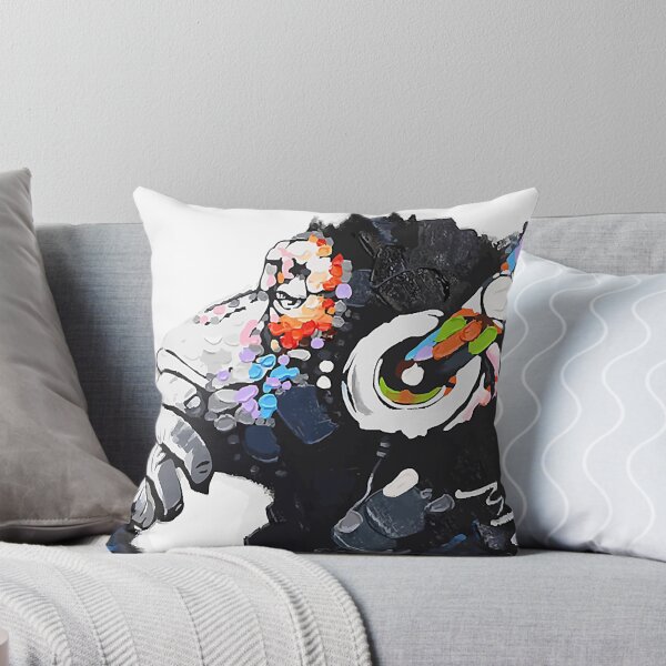 Item preview, Banksys DJ Monkey designed and sold by margarettmcgee.