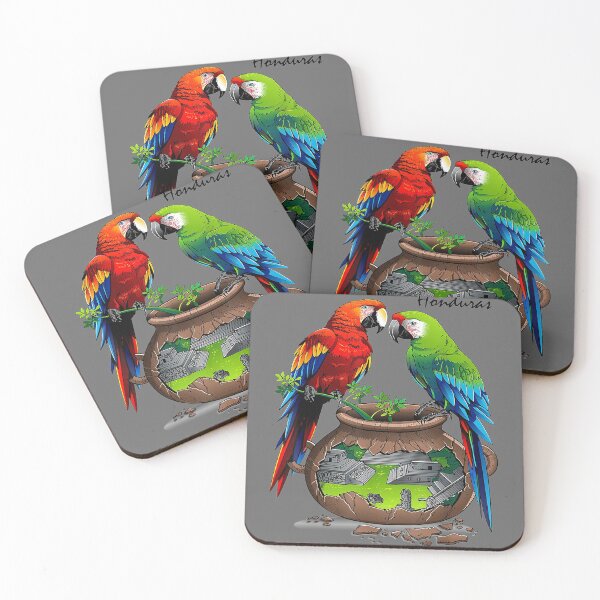 Item preview, Honduras Copán maya loros designed and sold by Eliss3Lilly.
