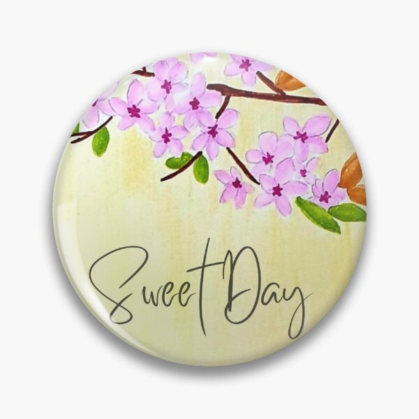 Item preview, A Cherry Blossom Branch With Cute Quote designed and sold by YuviMK.