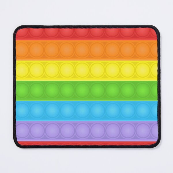 Item preview, Pop It Fidget Art Rainbow Pattern Design designed and sold by boopsblunt.