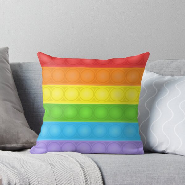 Item preview, Pop It Fidget Art Rainbow Pattern Design designed and sold by boopsblunt.