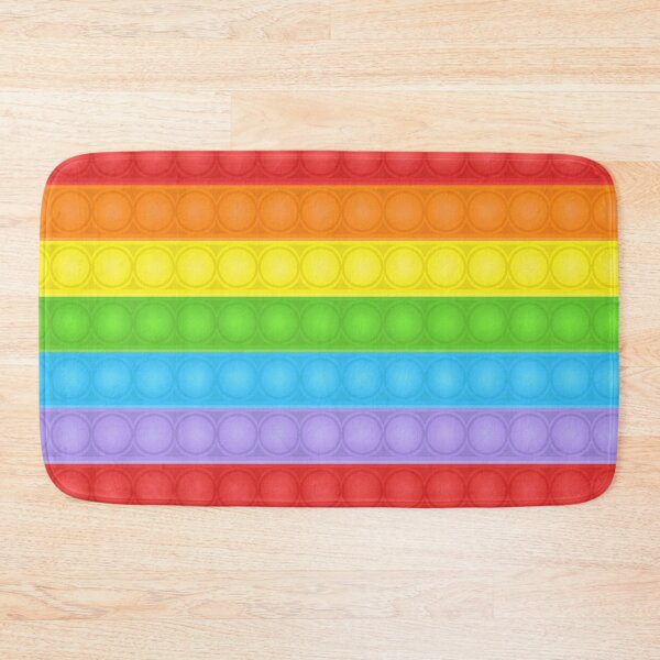 Item preview, Pop It Fidget Art Rainbow Pattern Design designed and sold by boopsblunt.