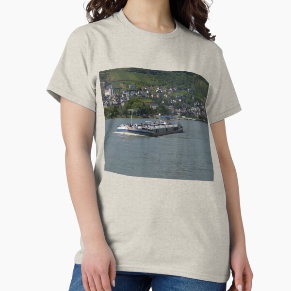 Item preview, Barge Atlas Off Oberwesel designed and sold by Malcolm Snook.
