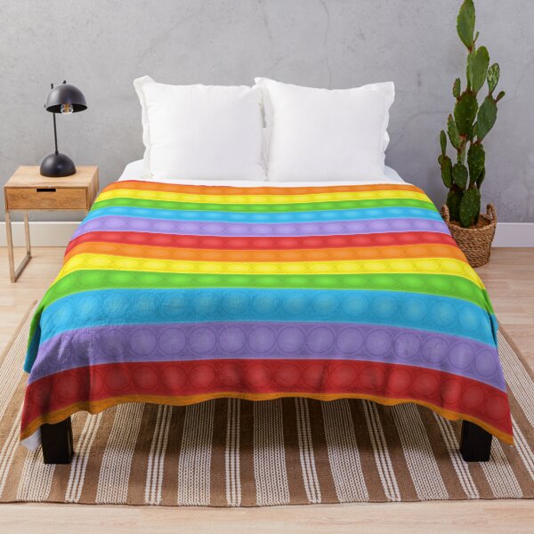 Item preview, Pop It Fidget Art Rainbow Pattern Design designed and sold by boopsblunt.