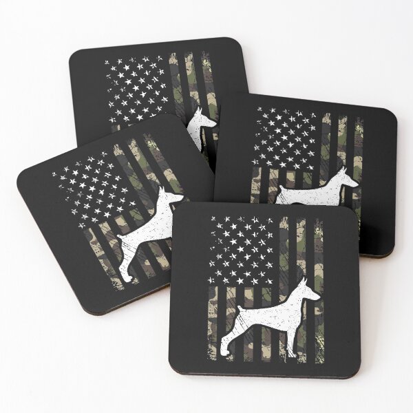 Item preview, Doberman Camouflage USA Flag designed and sold by rafaeltto.
