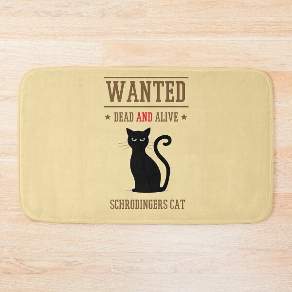 Item preview, Classical Schrodingers Cat Wanted Dead And Alive designed and sold by artado.