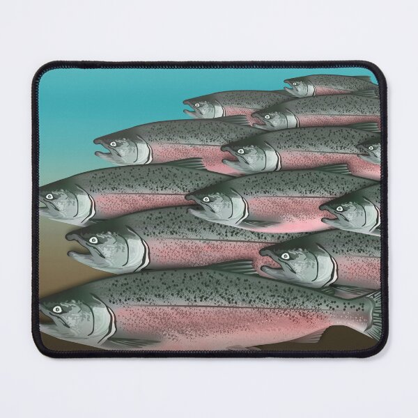 Item preview, Alaska Coho Silver Salmon School designed and sold by nadya.