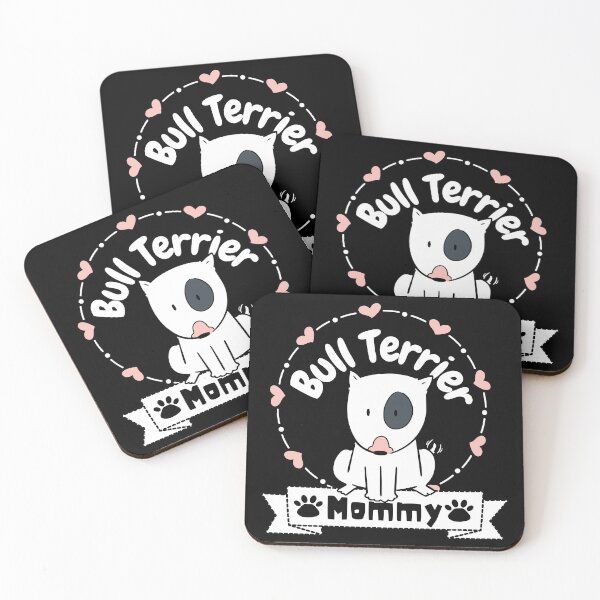 Item preview, Bull Terrier Mommy - Dog mom - Doggy parents designed and sold by For the love of Pixels.