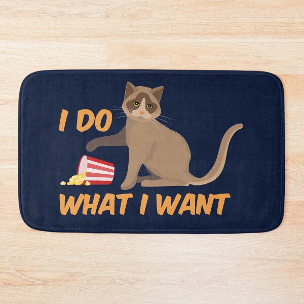 Item preview, I do what i want artwork for cat lover designed and sold by Le Huy.