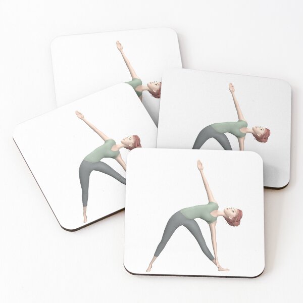 Item preview, Yoga Triangle Pose designed and sold by Pidl.