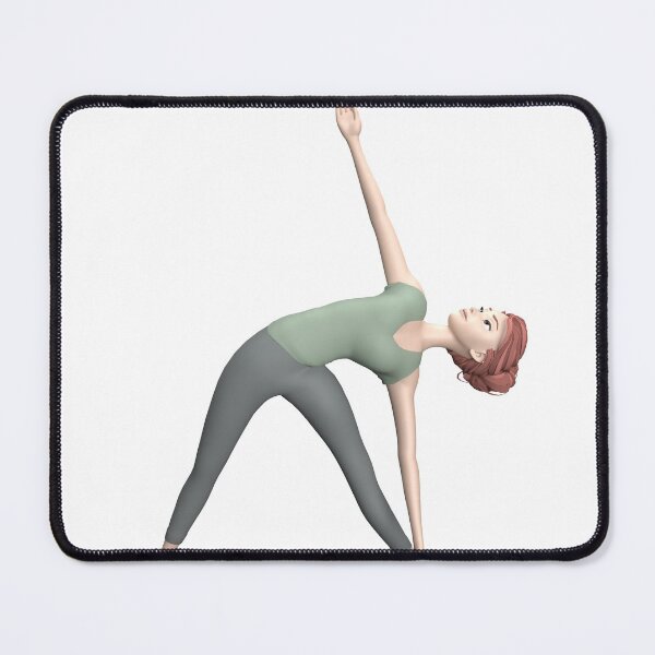 Item preview, Yoga Triangle Pose designed and sold by Pidl.