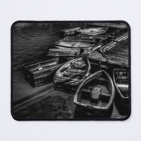 Item preview, Monochrome Dinghies At Sunderland Marina designed and sold by axp7884.