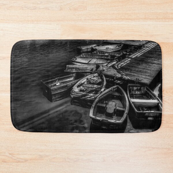 Item preview, Monochrome Dinghies At Sunderland Marina designed and sold by axp7884.
