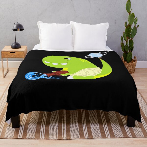Item preview, Cute Aquarius Zodiac Sign Astrology T-Rex Dinosaur Horoscope designed and sold by RJ-Art.