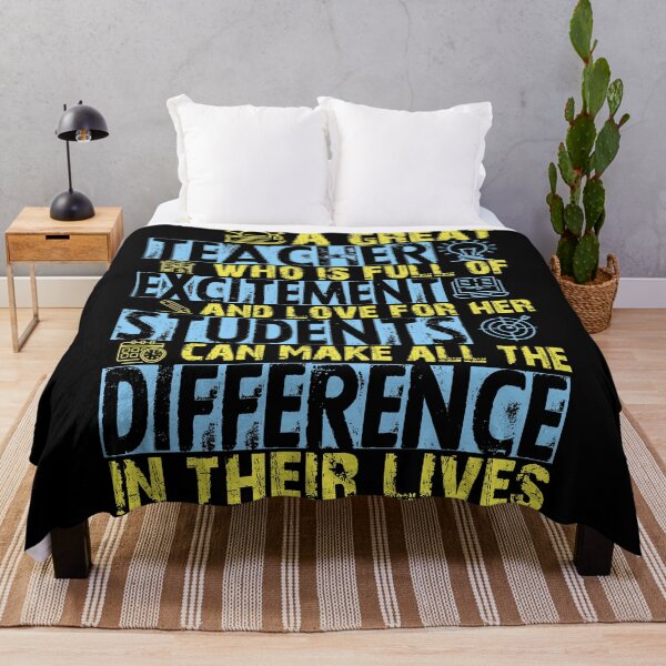 Item preview, A great teacher who is full of excitement and love for her students can make all the difference in their lives designed and sold by AuroraApparel.