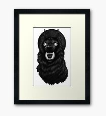 Dark Moon Framed Print