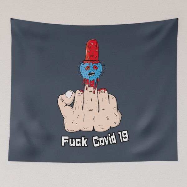 Item preview, f*uck covid 19_coronavirus go to hell forever designed and sold by jessie848v.