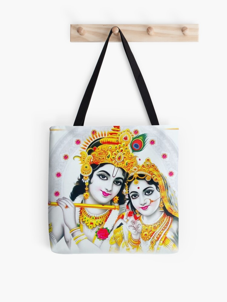 Krishna Playing The Flute Followed By Four Dancers, Rajasthan Weekender  Tote Bag by Indian School - Pixels