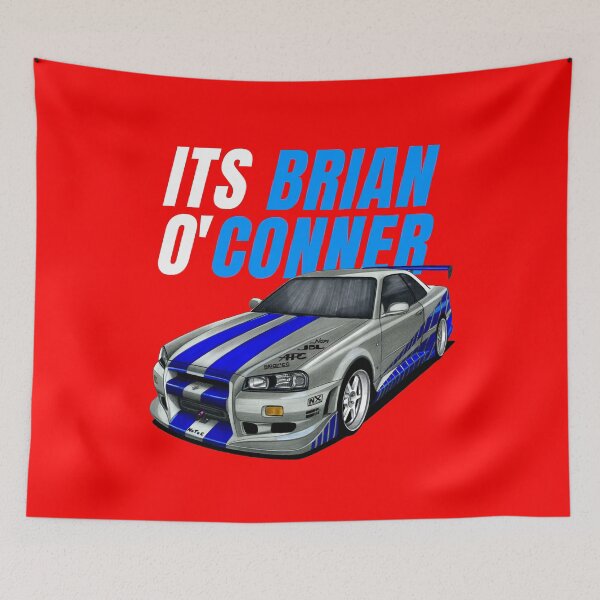 Item preview, It's Brian o'Conner { fast and furious Paul walker's Skyline } designed and sold by MOTOSHIFT.