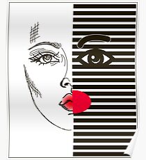 Fashion girl Poster