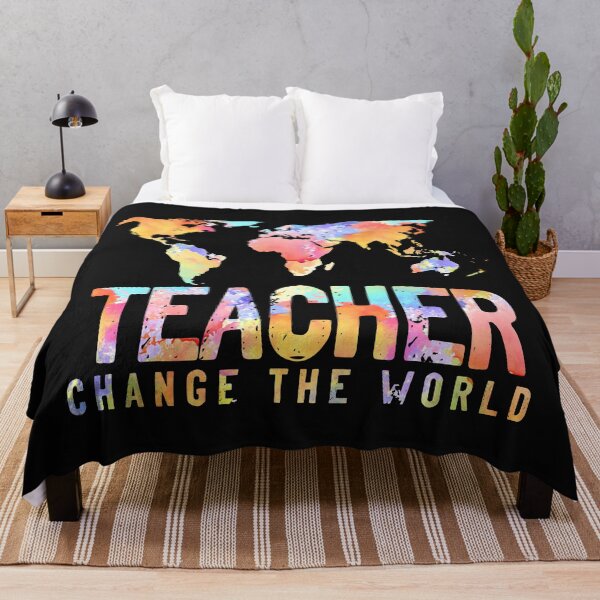 Item preview, Teacher Change The World designed and sold by AuroraApparel.