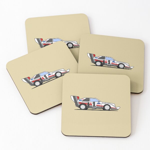 Item preview, Audi Quattro Rally Car Minimalist designed and sold by Mills-Designs.