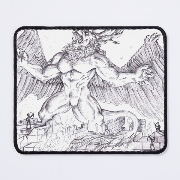 Item preview, Attack on the castle (black and white) designed and sold by Furiarossa.