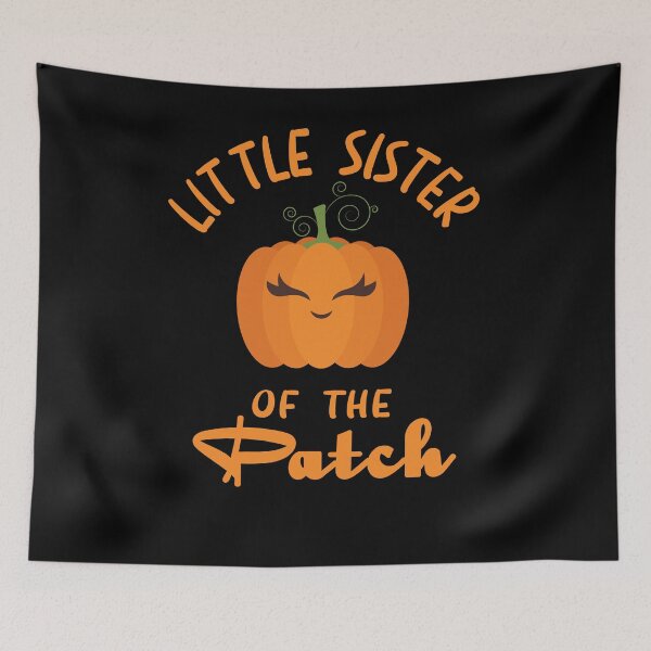 Item preview, Little Sister of The Patch For Funny Halloween Family Matching Pumpkin  designed and sold by manzee.