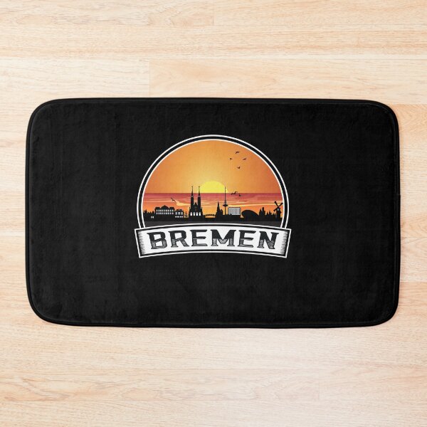 Item preview, Bremen Germany Skyline Vintage Sunset Travel Souvenir designed and sold by TeeHome.