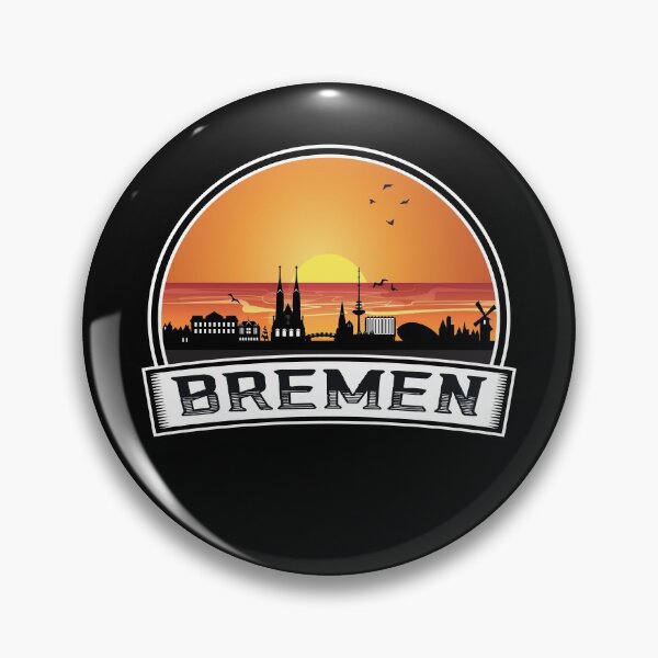 Item preview, Bremen Germany Skyline Vintage Sunset Travel Souvenir designed and sold by TeeHome.