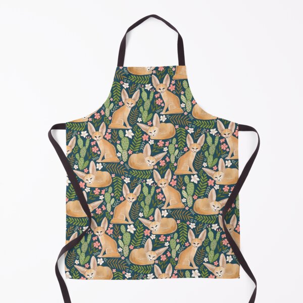 Item preview, Fantastic Fennec Foxes on Navy designed and sold by Tangerine-Tane.