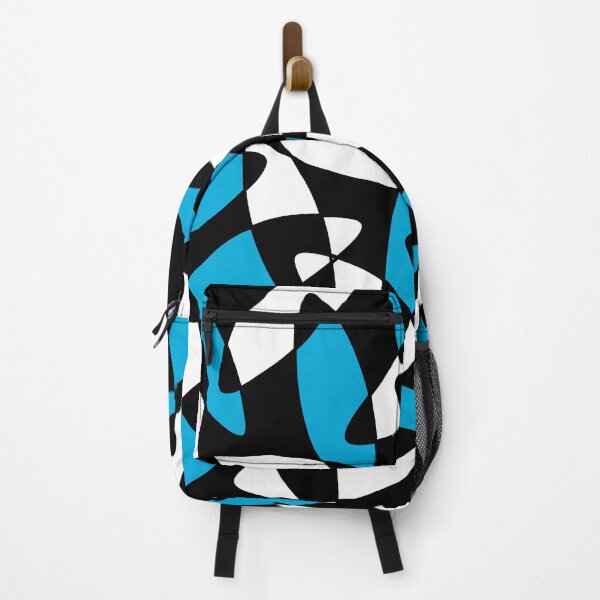 Item preview, Abstract pattern - blue, black and white. designed and sold by K.S ART.