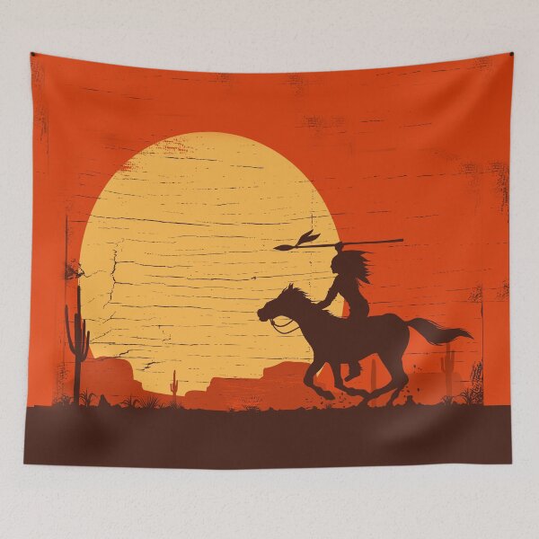 Item preview, Indian Warrior designed and sold by greywolfstore.