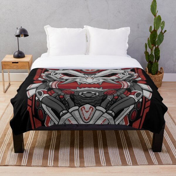 Japanese Oni Art BabyBee Throw Blanket